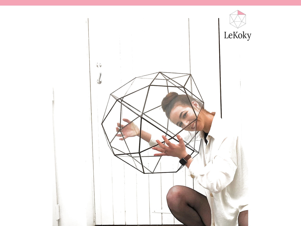 Icosidodecahedron Terrarium Template, Printable PDF Glass Cutting Pattern