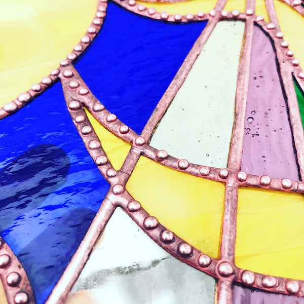 Sunlight stained glass panel by LeKoky