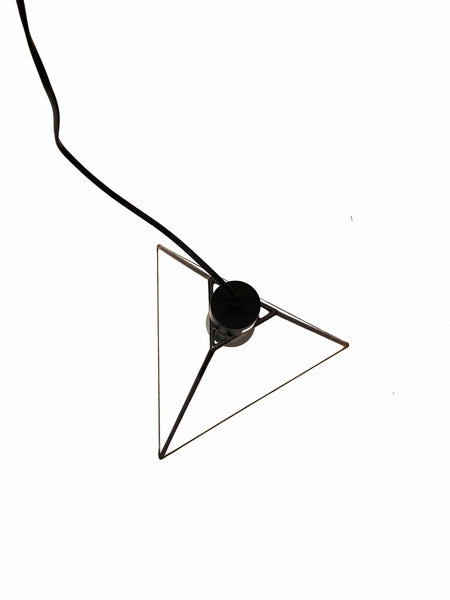 LeKoky Lighting Tetrahedron Geometric Glass Pendant Light made by Lenka in Southampton England